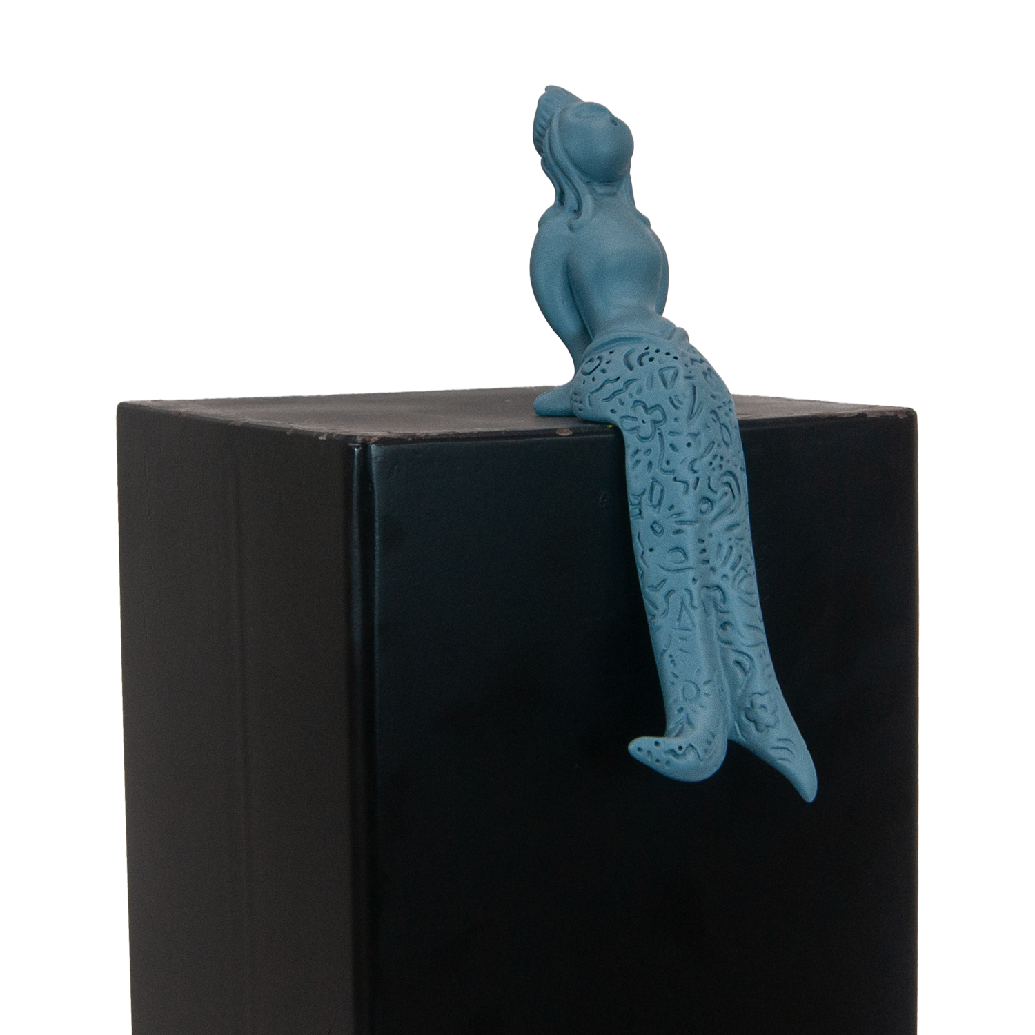 Partenope è cchiù bell' 'e Venere - sculpture in resin on the siren protector of Naples