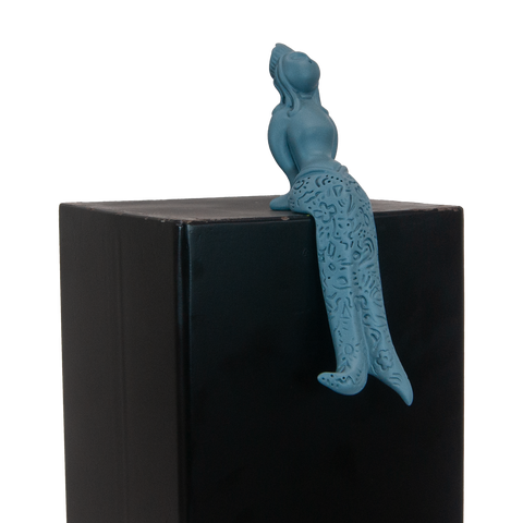 Partenope è cchiù bell' 'e Venere - sculpture in resin on the siren protector of Naples