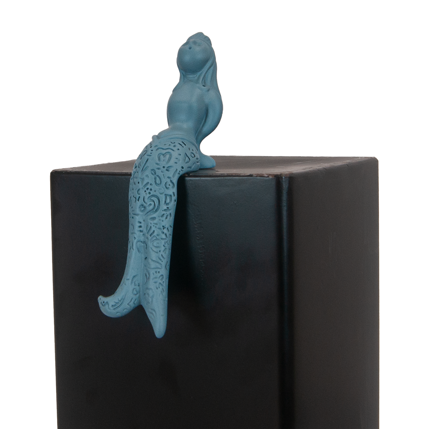 Partenope è cchiù bell' 'e Venere - sculpture in resin on the siren protector of Naples