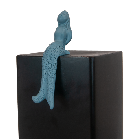 Partenope è cchiù bell' 'e Venere - sculpture in resin on the siren protector of Naples