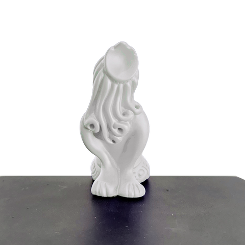 Partenope è cchiù bell' 'e Venere - sculpture in resin on the siren protector of Naples