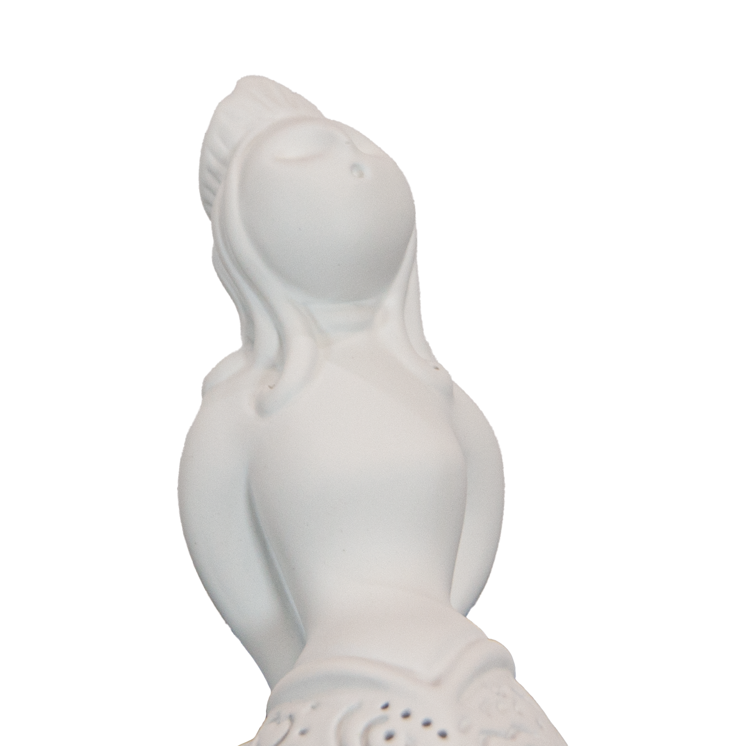 Partenope è cchiù bell' 'e Venere - sculpture in resin on the siren protector of Naples