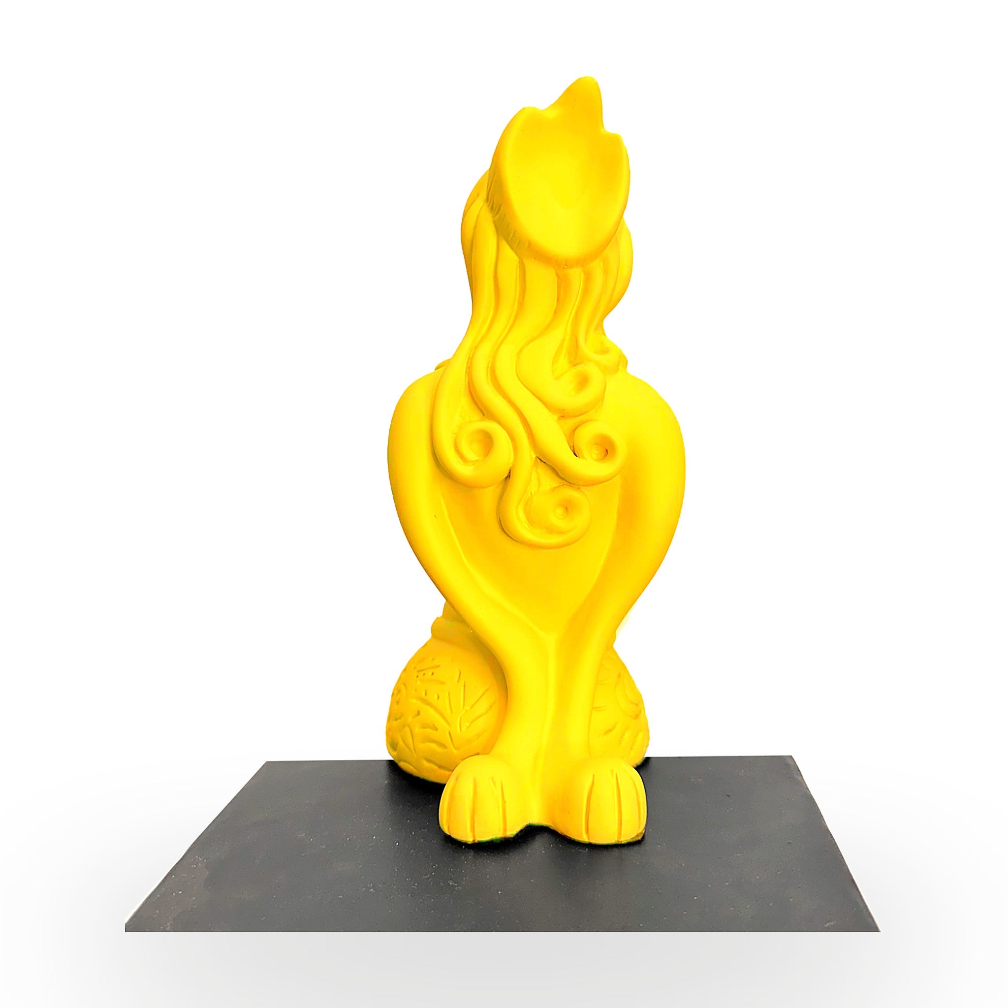 Partenope è cchiù bell' 'e Venere - sculpture in resin on the siren protector of Naples