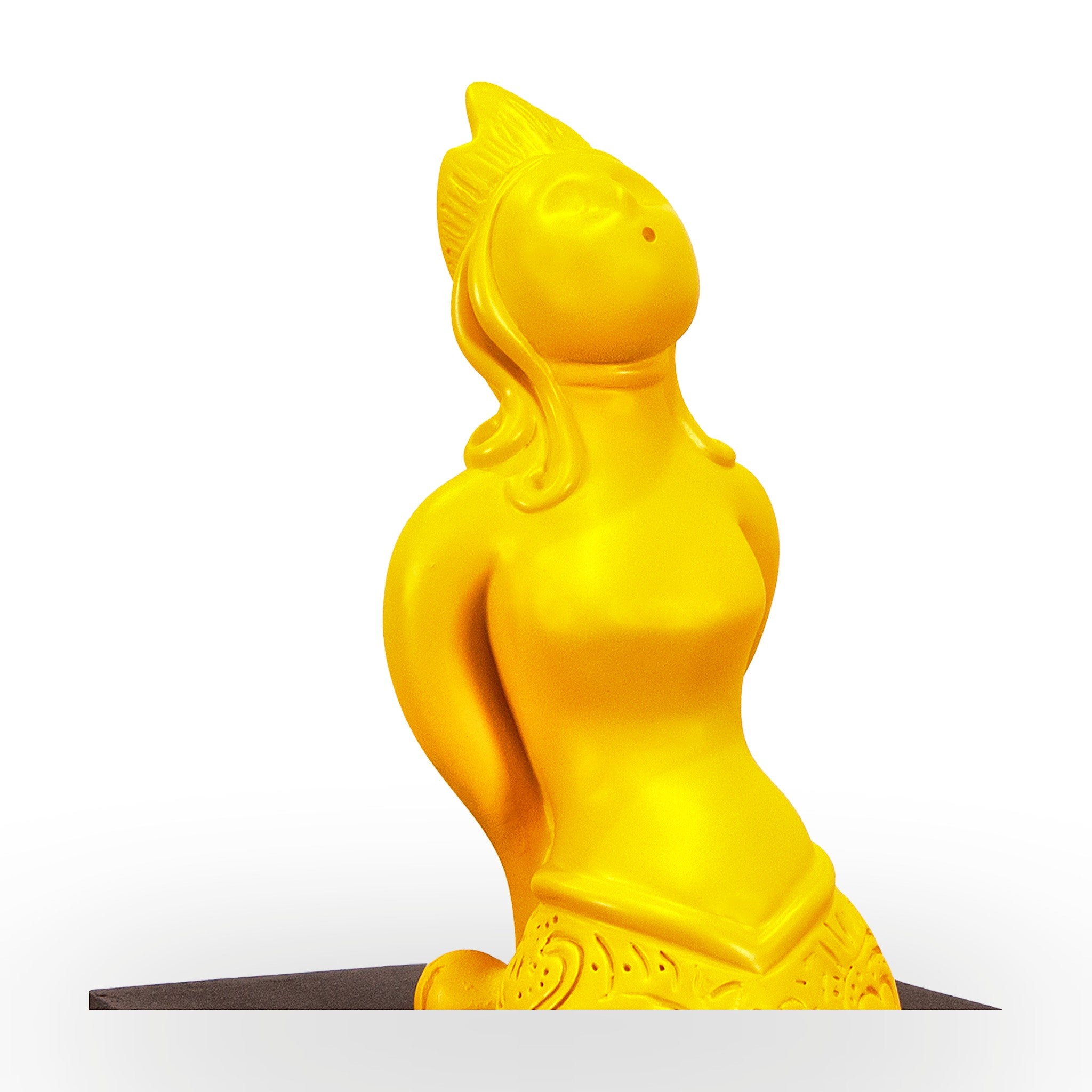 Partenope è cchiù bell' 'e Venere - sculpture in resin on the siren protector of Naples