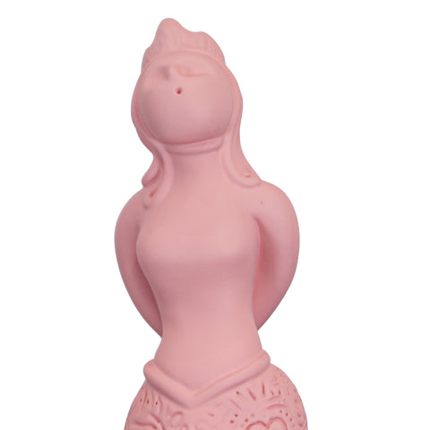 Partenope è cchiù bell' 'e Venere - sculpture in resin on the siren protector of Naples