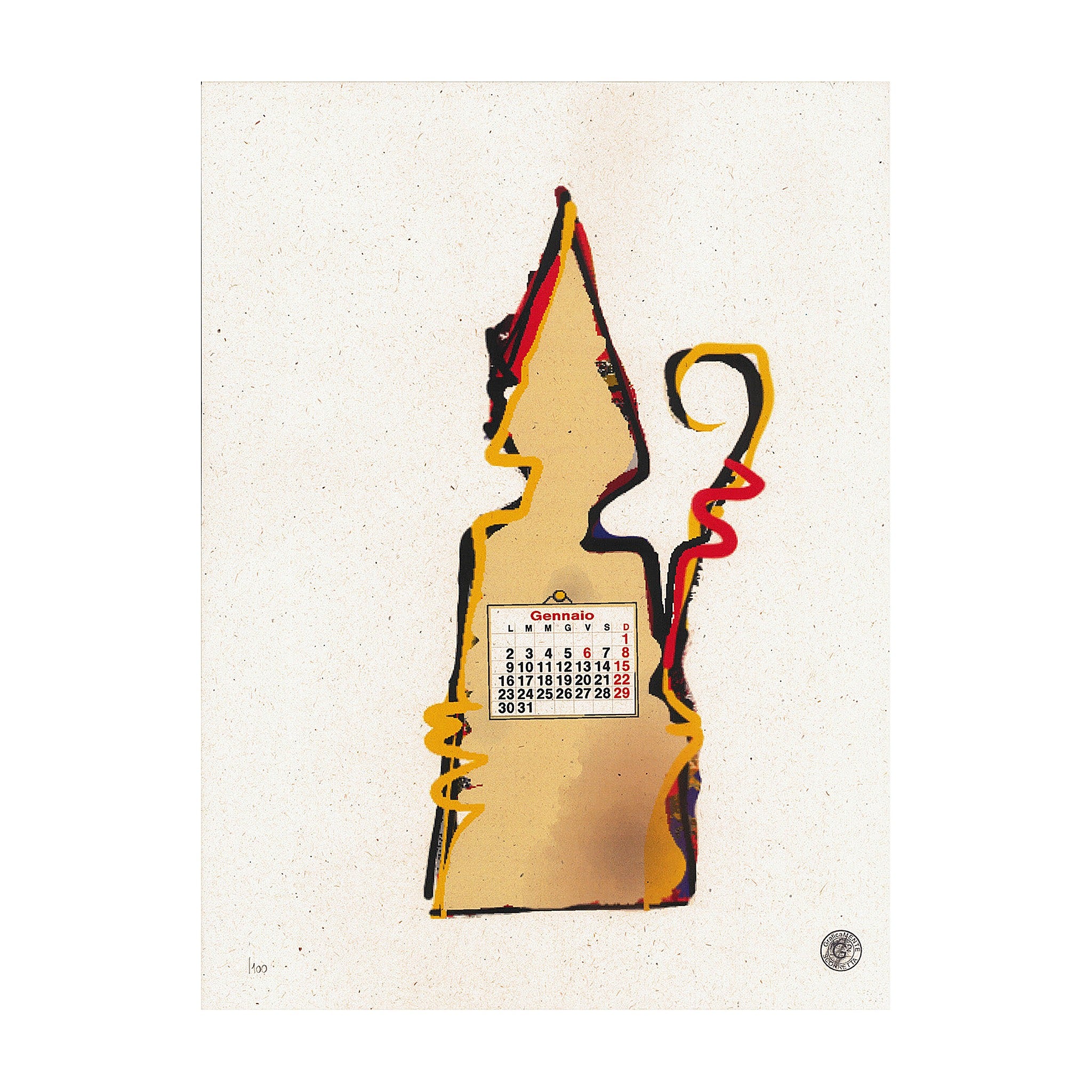 San GennaIO -  grafica d'autore Special G numerata
