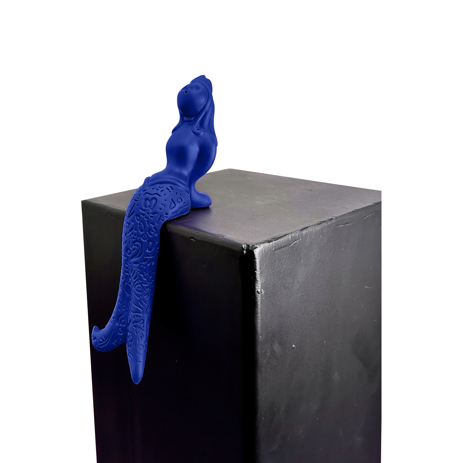 Partenope è cchiù bell' 'e Venere - sculpture in resin on the siren protector of Naples