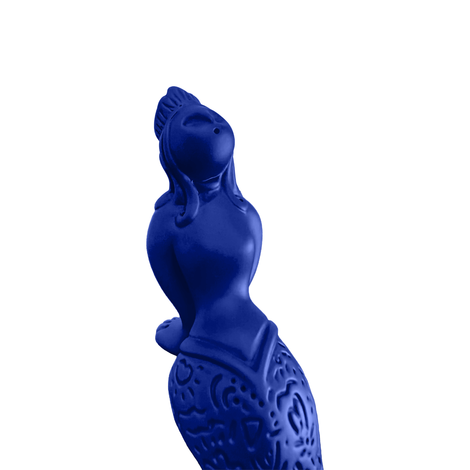 Partenope è cchiù bell' 'e Venere - sculpture in resin on the siren protector of Naples
