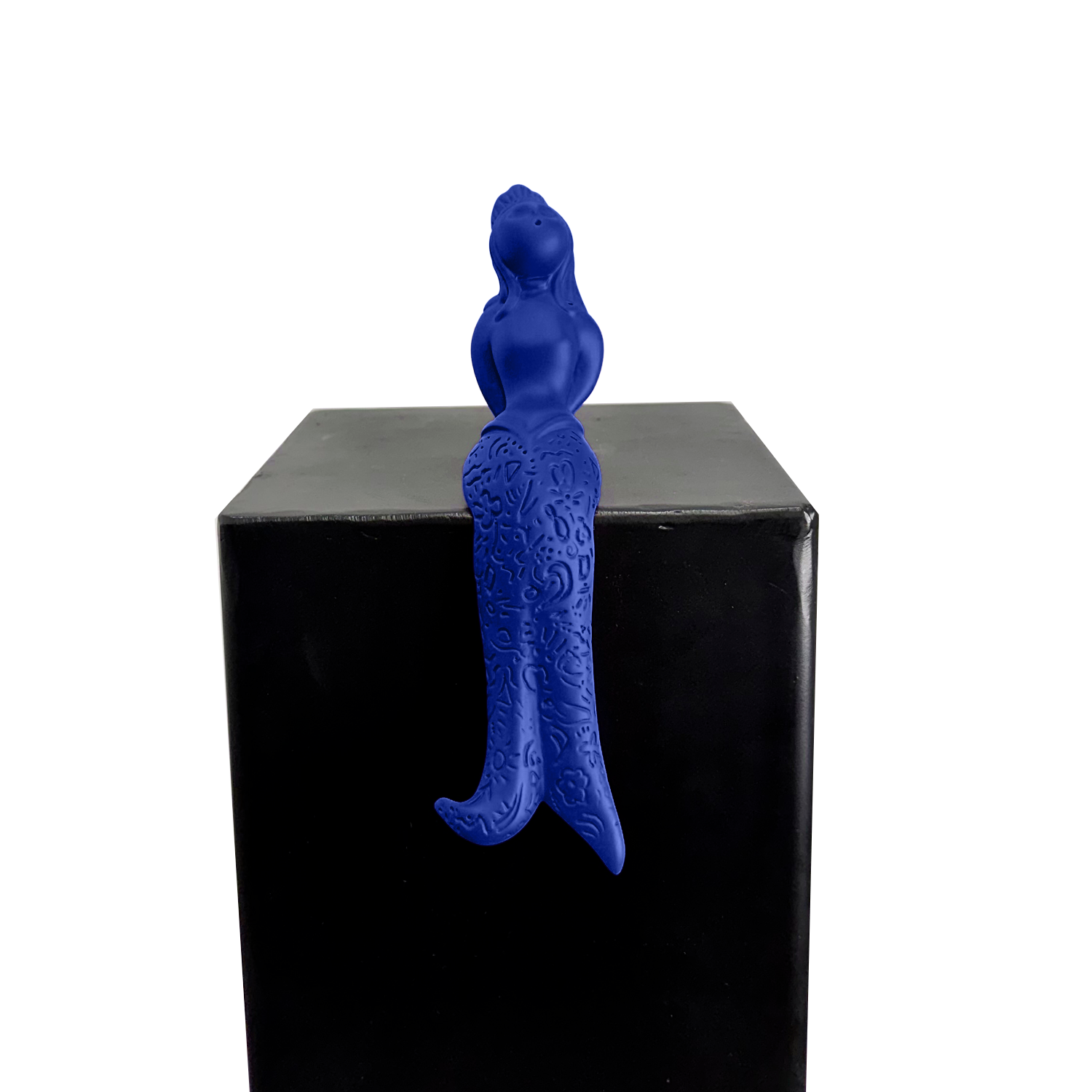 Partenope è cchiù bell' 'e Venere - sculpture in resin on the siren protector of Naples