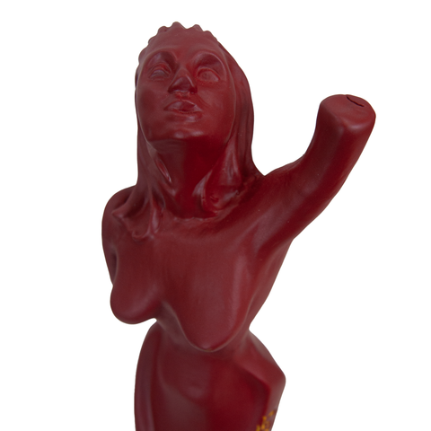 Partenope è cchiù bell' 'e Venere - sculpture in resin on the siren protector of Naples