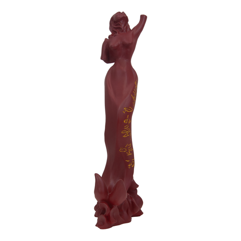 Partenope è cchiù bell' 'e Venere - sculpture in resin on the siren protector of Naples