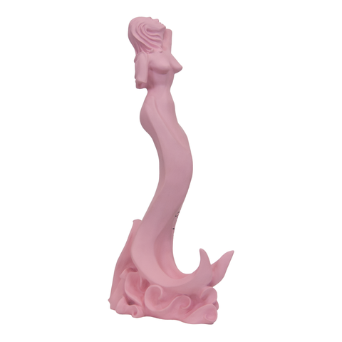 Partenope è cchiù bell' 'e Venere - sculpture in resin on the siren protector of Naples