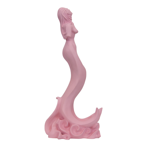 Partenope è cchiù bell' 'e Venere - sculpture in resin on the siren protector of Naples