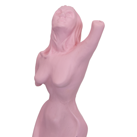 Partenope è cchiù bell' 'e Venere - sculpture in resin on the siren protector of Naples