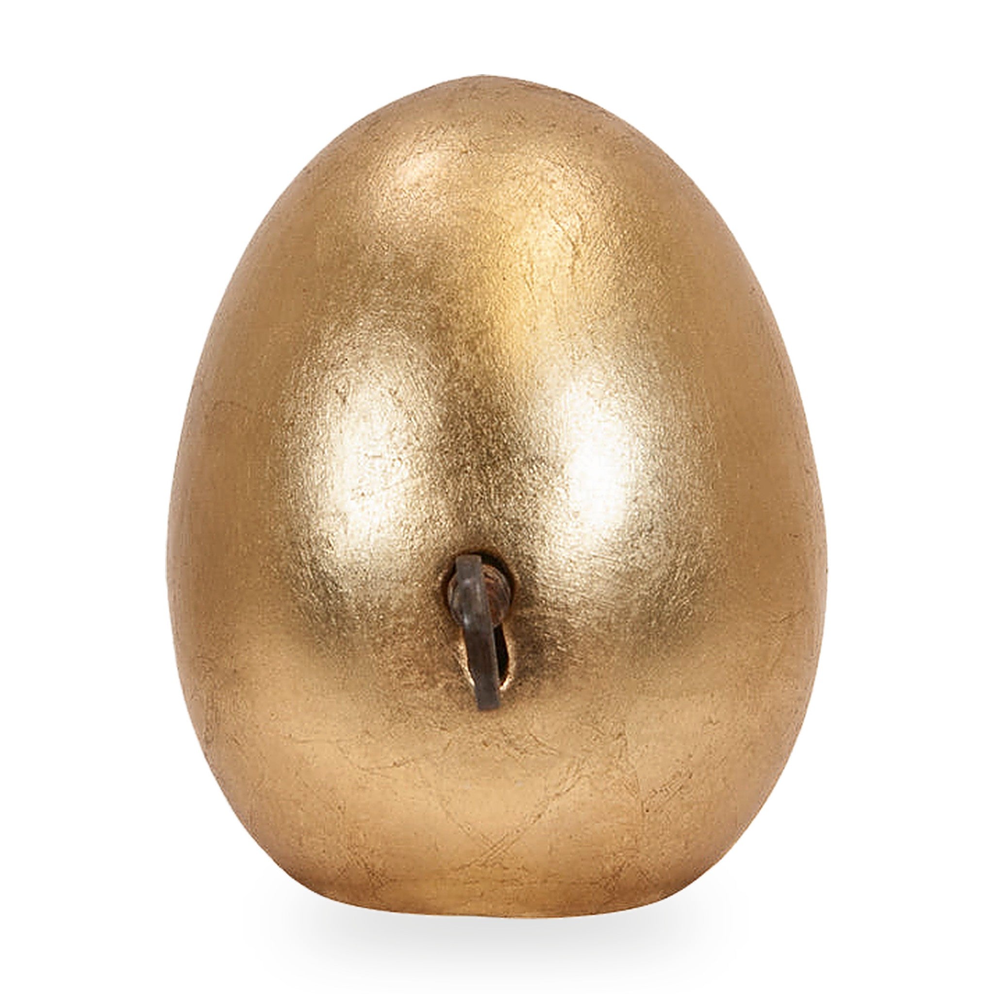 Egg of Virgil, the secrets of Naples - Sculpture in fire-glazed terracotta and iron key