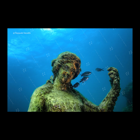 Dionysus with panther - Fine Art photographic print, Baia, 2018