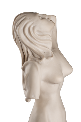 Partenope è cchiù bell' 'e Venere - scultura in resina sulla sirena protettrice di Napoli