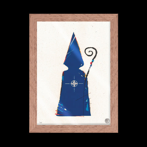 San GenNATO - Special G numbered artwork with Italian handcrafted frame