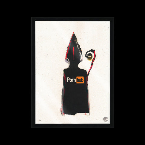 San GennHARD - numbered Special G artwork with Italian handcrafted frame