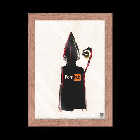 San GennHARD - numbered Special G artwork with Italian handcrafted frame